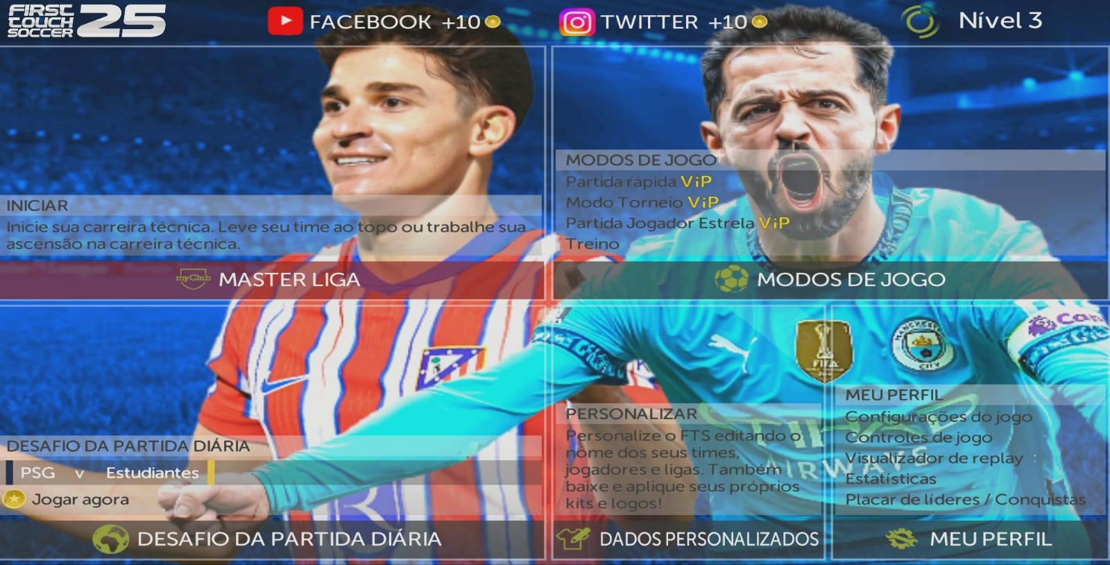 First Touch Soocer 2025 Mod Efootball